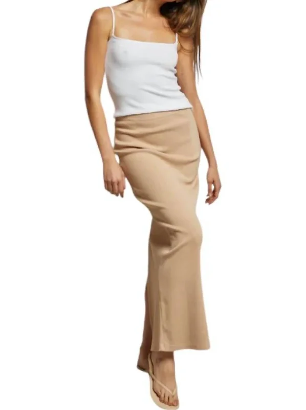 Aja Skirt In Sand Dune