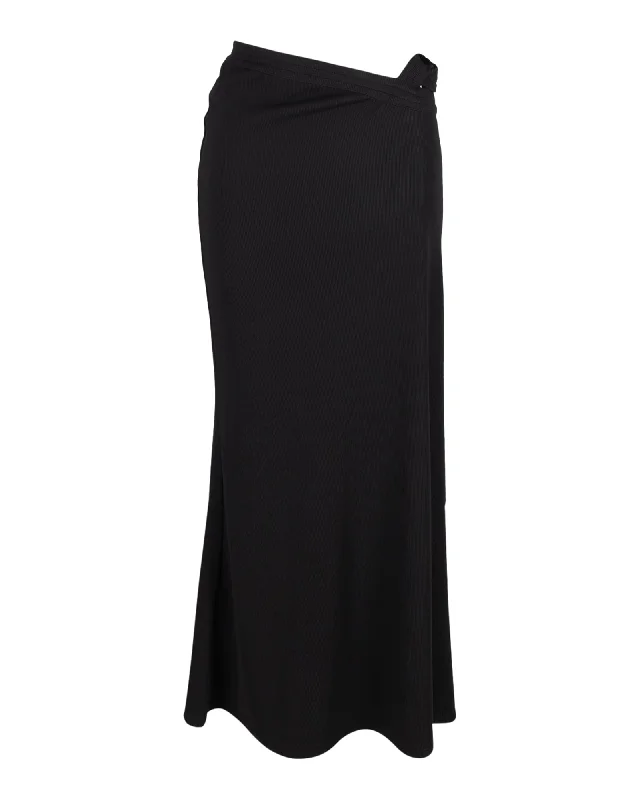 Christopher Esber Multi Bind Dual Linked Skirt in Black Polyester