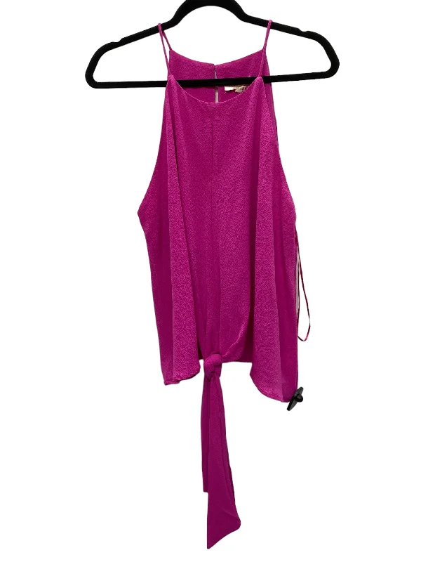 Top Sleeveless By Ee Some In Pink, Size: S