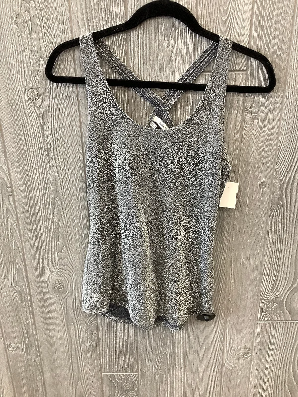 Top Sleeveless By Studio Y In Grey, Size: M