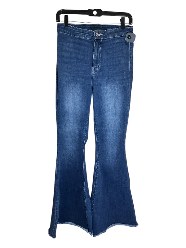 Jeans Flared By Flying Monkey In Blue Denim, Size: 4