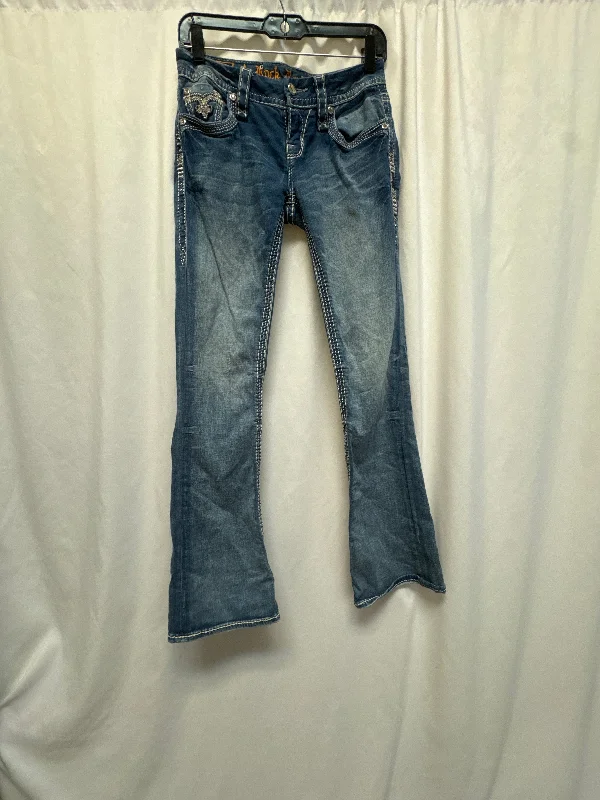 Jeans Skinny By Rock Revival In Blue, Size: 2