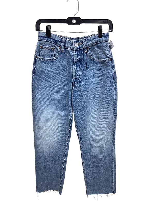 Jeans Straight By Zara In Denim, Size: 4