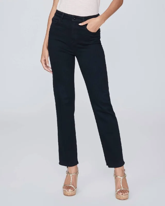 Stella Straight Jean In Black Overdye