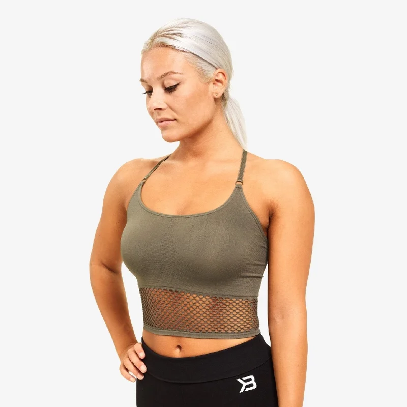 Better Bodies Bronx Seamless Bra - Wash Green