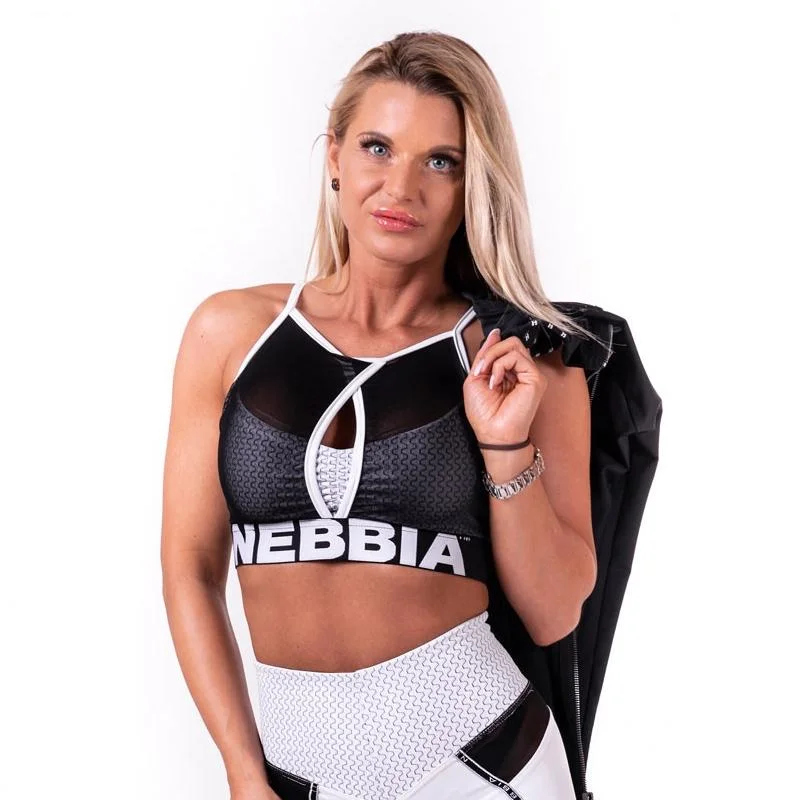 Nebbia Mesh Mini Top 206 - White