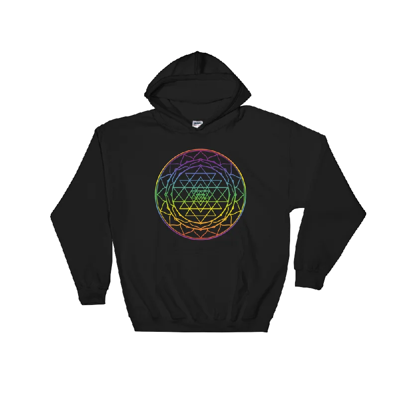 Aligning All Chakras: Hooded Sweatshirt