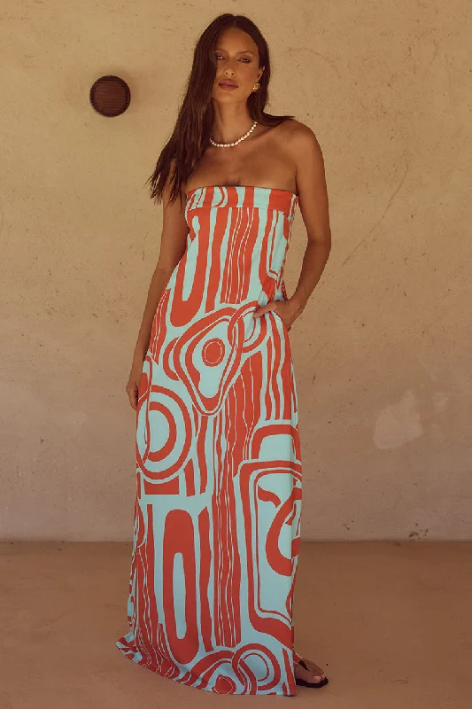 PHAEDRA MAXI DRESS - ALBA PRINT