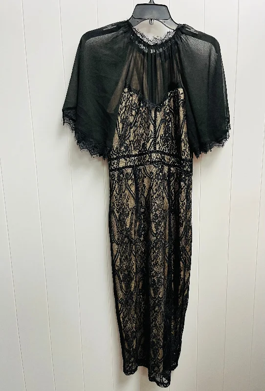 Black Dress Party Long Vici, Size M