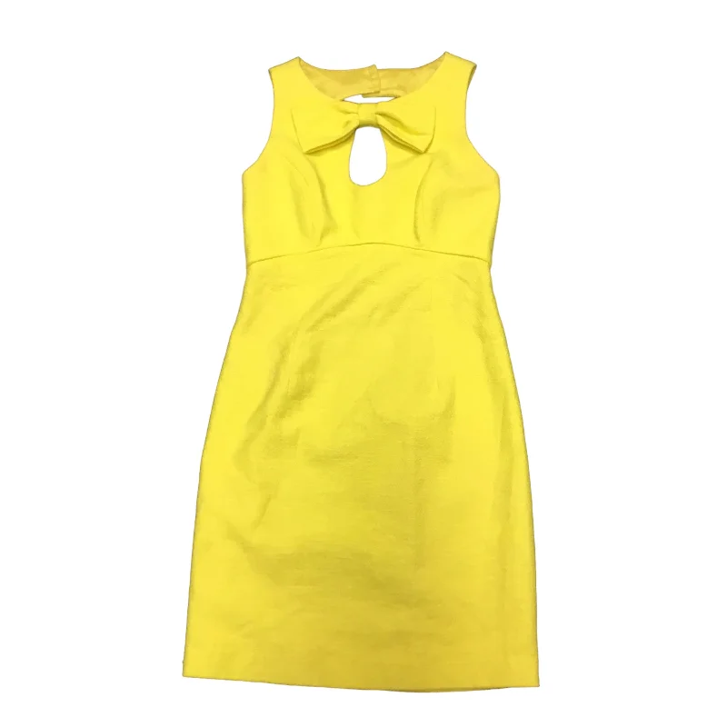 Yellow Dress Party Short Trina Turk, Size 4